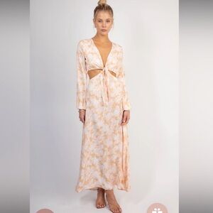 RESA NWT Noelle Maxi Dress in Sahara